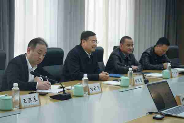 麗水市委常委、統(tǒng)戰(zhàn)部部長樓瑯堅一行蒞臨中立建設走訪調(diào)研